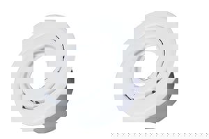 3/4 in. Recessed Fire Sprinkler Escutcheon in White